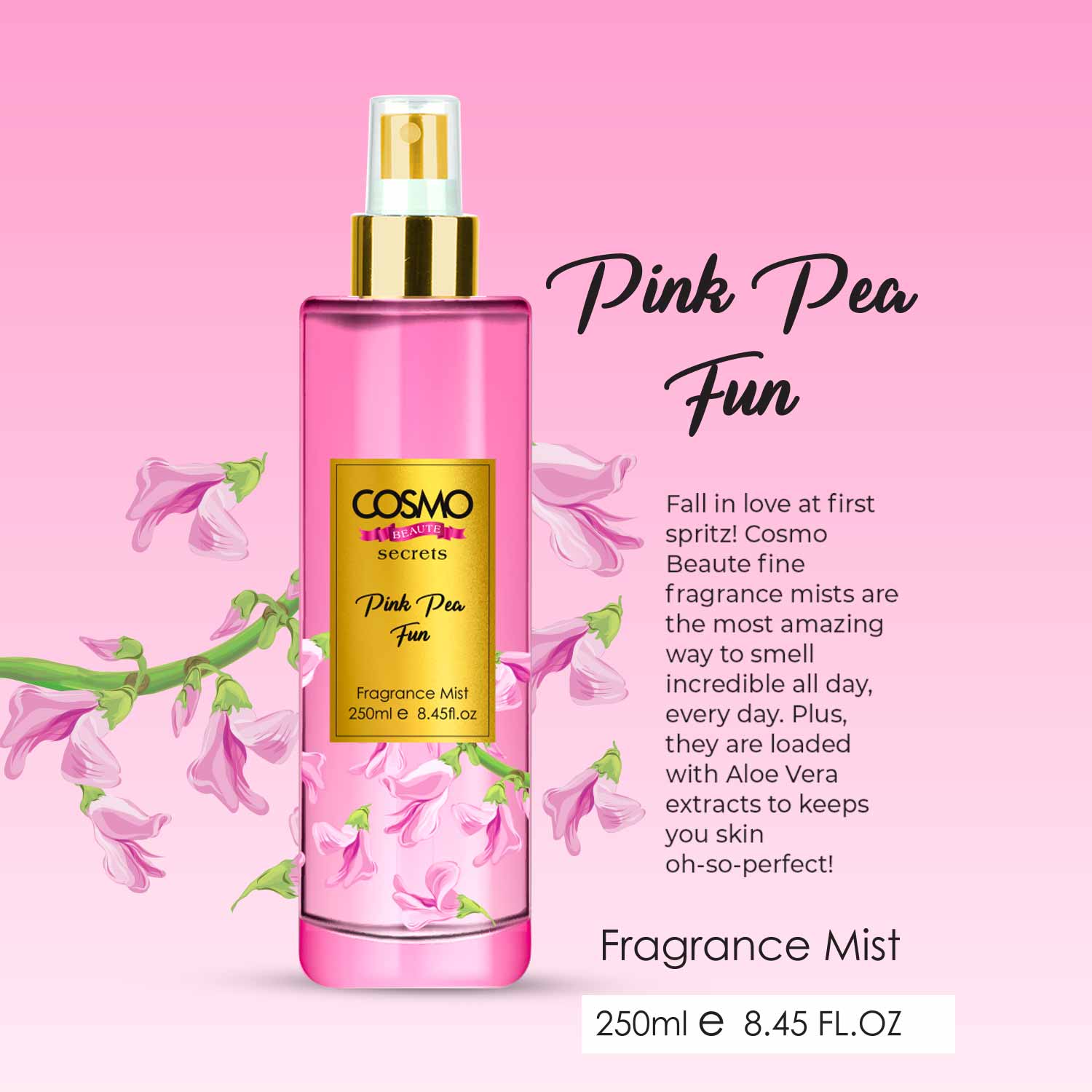 Pink Pea Fragrance Mist